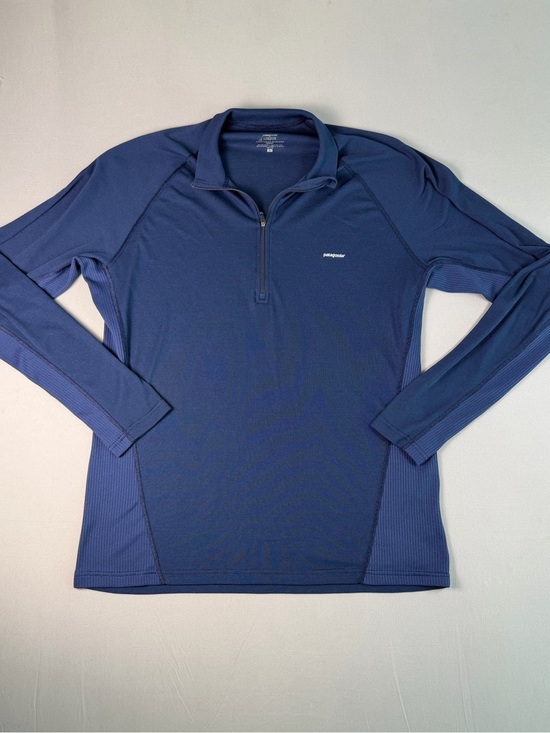 Patagonia Other - Mens Patagonia Capilene Navy Blue Half-Zip Performance Top Base Layer Large